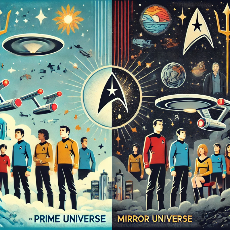 우주의 '거울 우주' 이론: 반대 방향에 있는 또 다른 세계? 인포그래픽