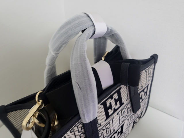 에스까다 자카드 토트백 블랙 후기