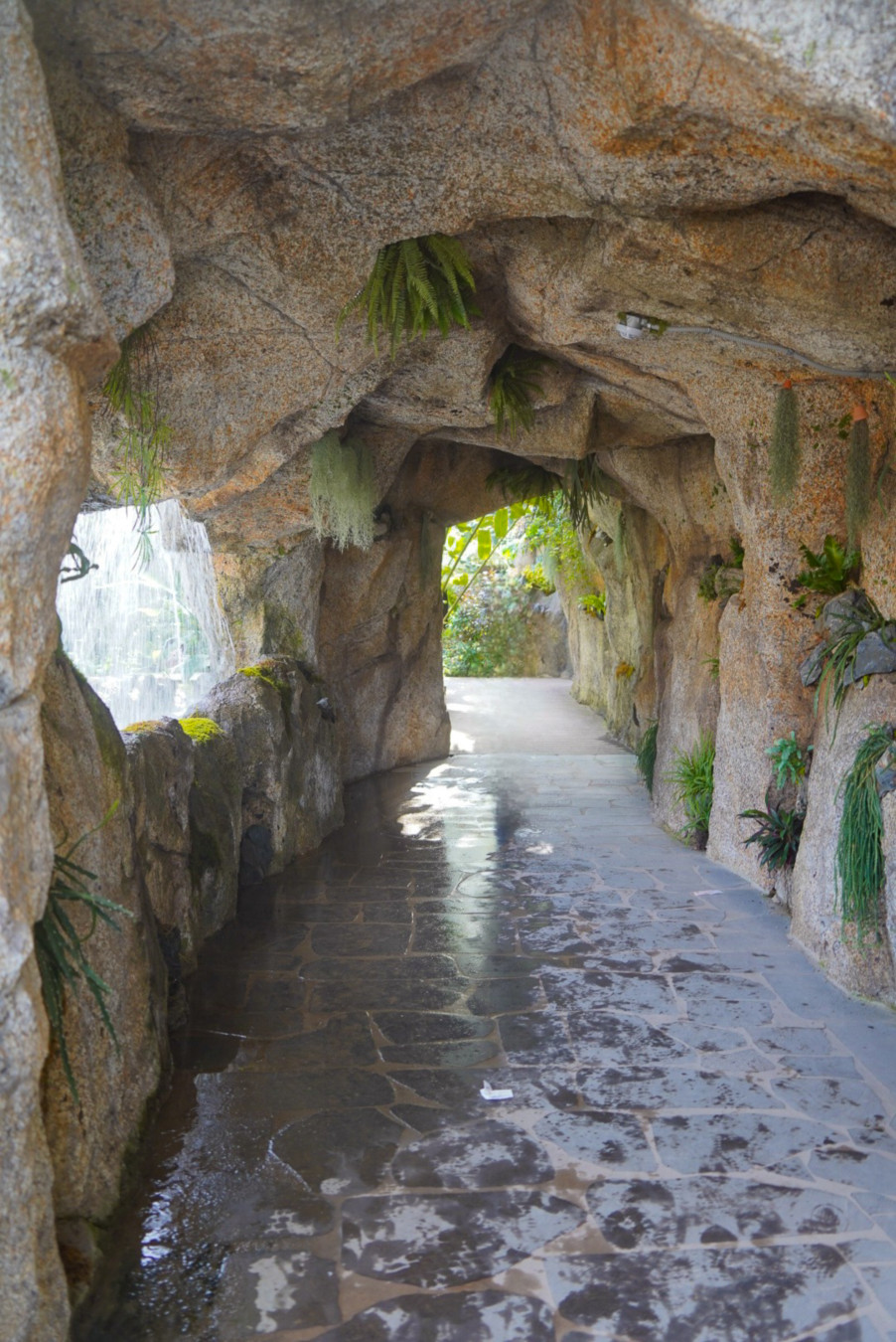 영흥 수목원 폭포