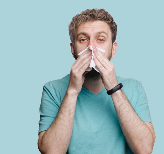 알레르기 비염 환자