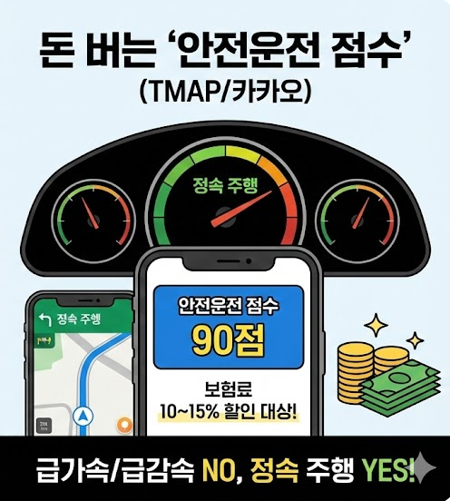 티맵 안전운전 점수