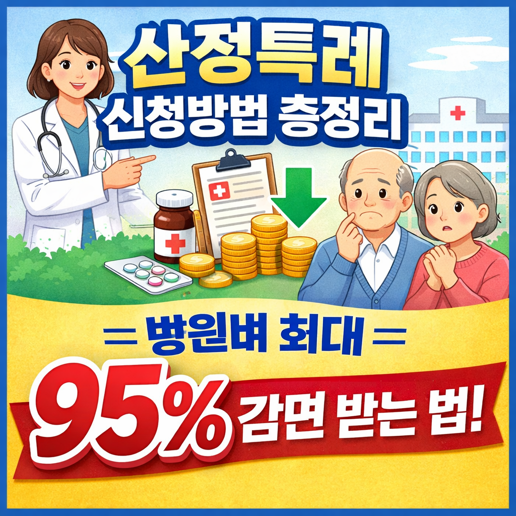 &ldquo;산정특례 신청방법&ldquo; 문구 이미지