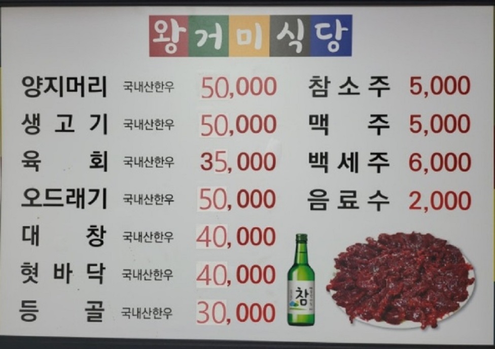 한국인의밥상-대구-뭉티기-오드레기-왕거미식당-여중현