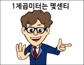1제곱미터는 몇센티