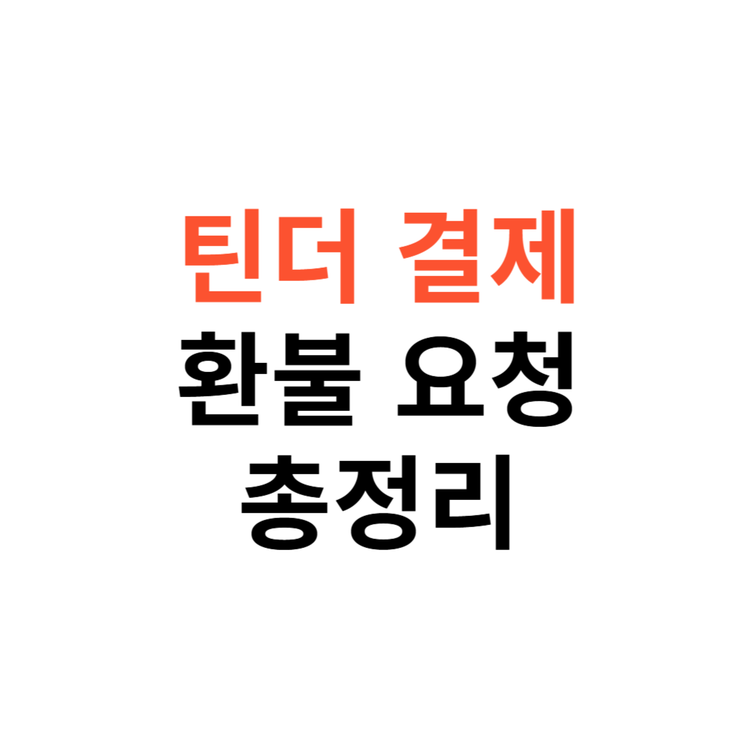 틴더 결제