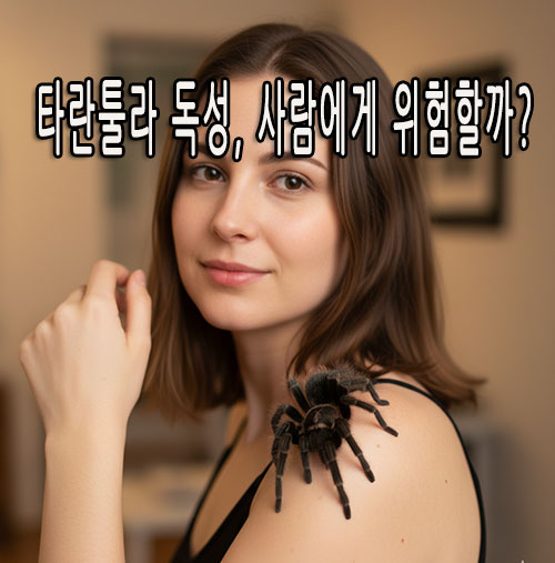 타란툴라 독성, 사람에게 위험할까?
