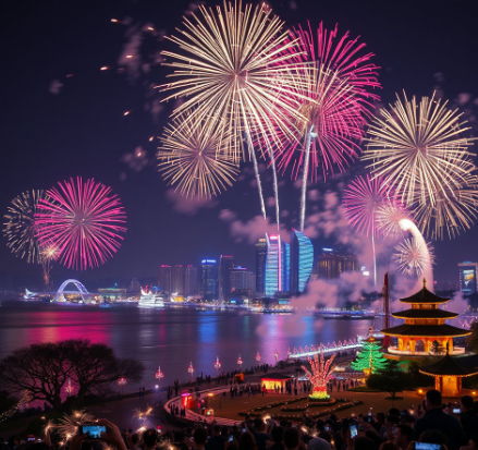 여의도불꽃축제그림