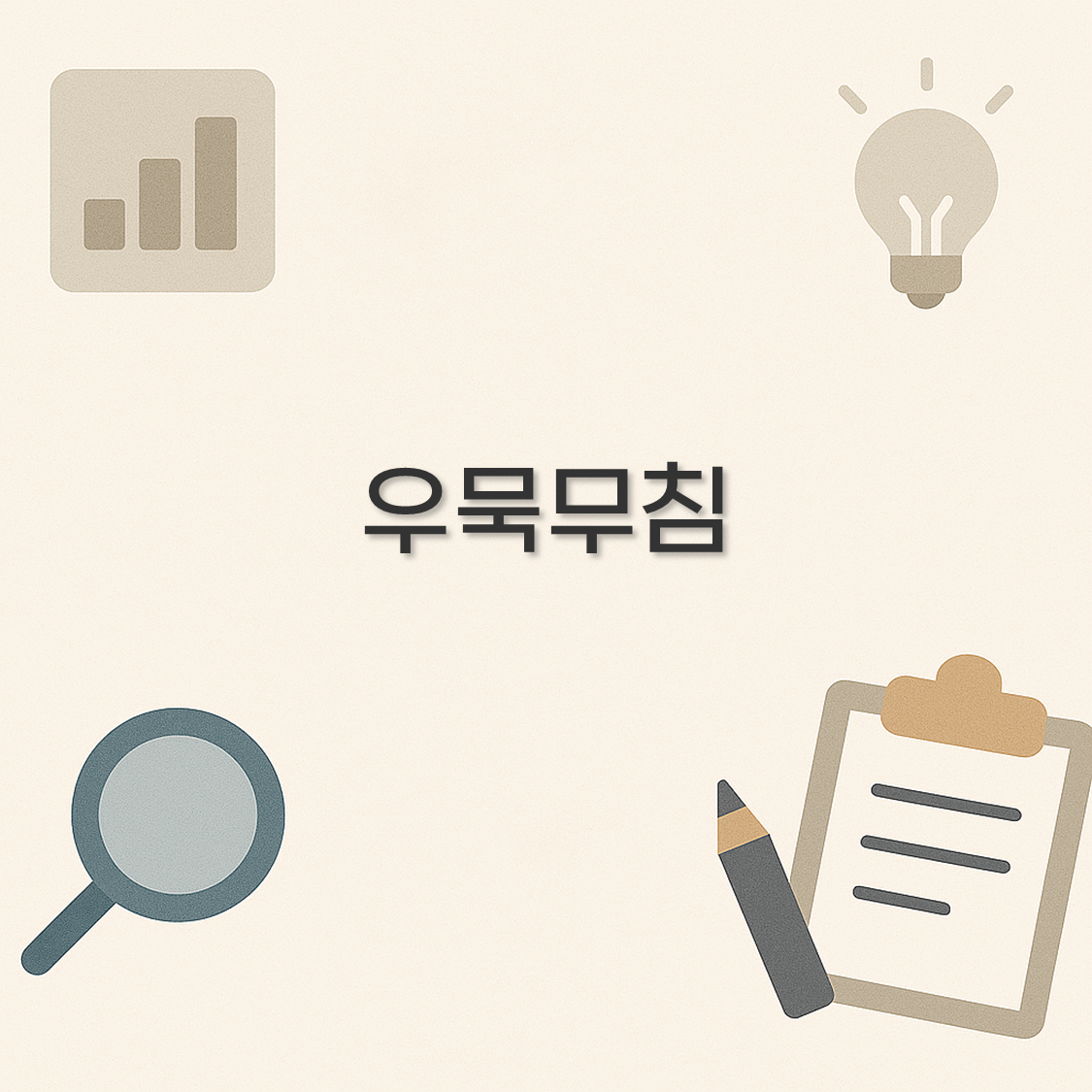 우묵무침