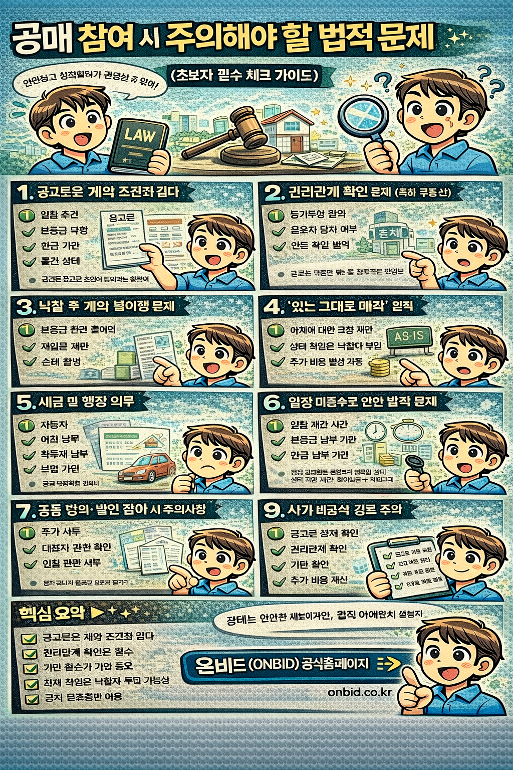 공매 참여 시 주의해야 할 법적 문제