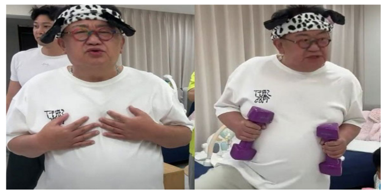 노년층 건강 유지! 덤벨 운동