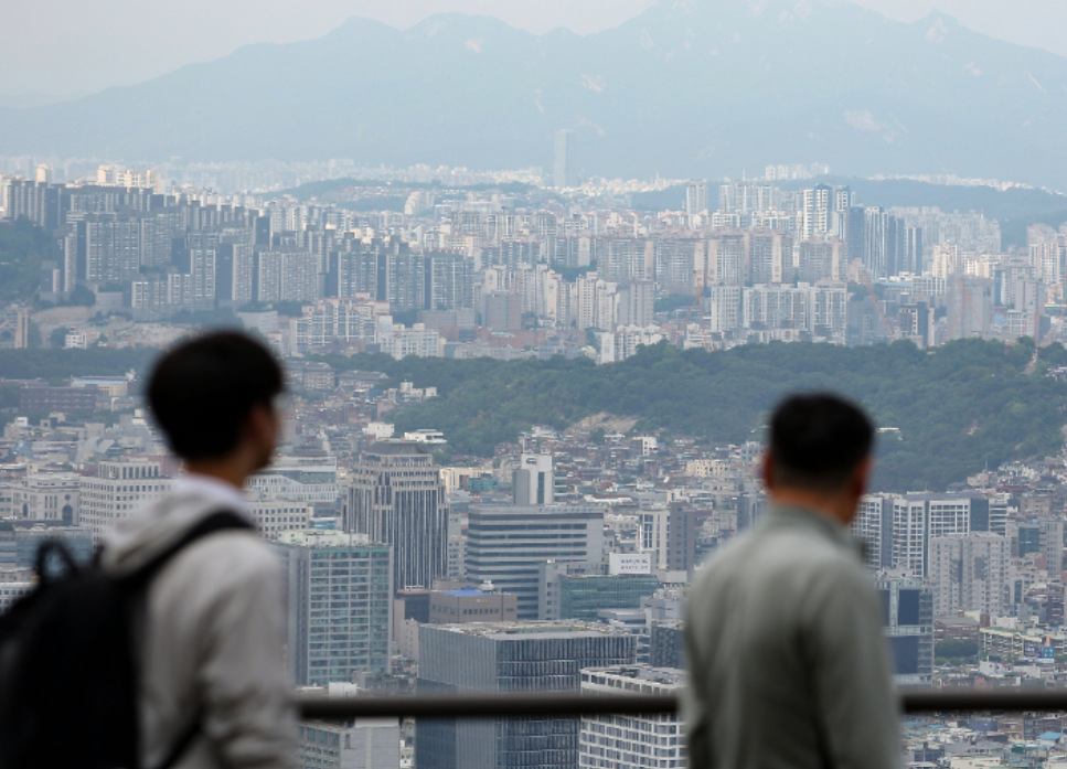 서울 집값 급등 서울아파트 전경