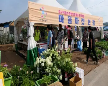 공주 수국축제 유구색동 수국 정원 꽃축제_18