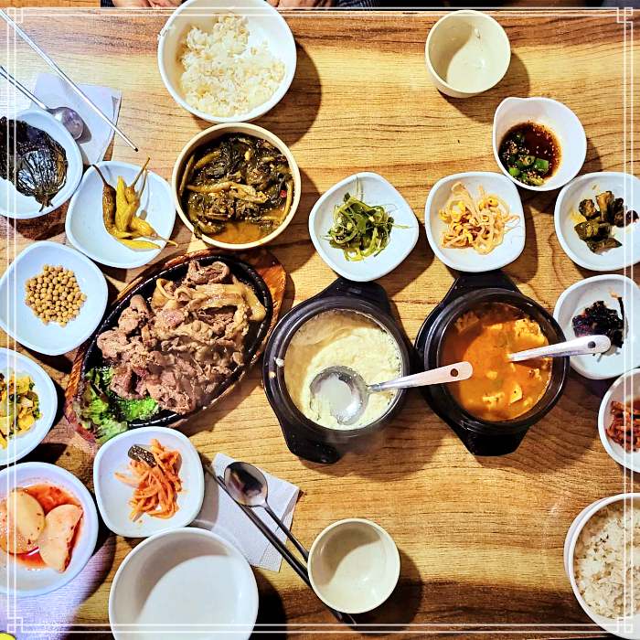 포천 고모리 저수지 맛집 된장, 두부, 우거지 베이스 시레기 정식