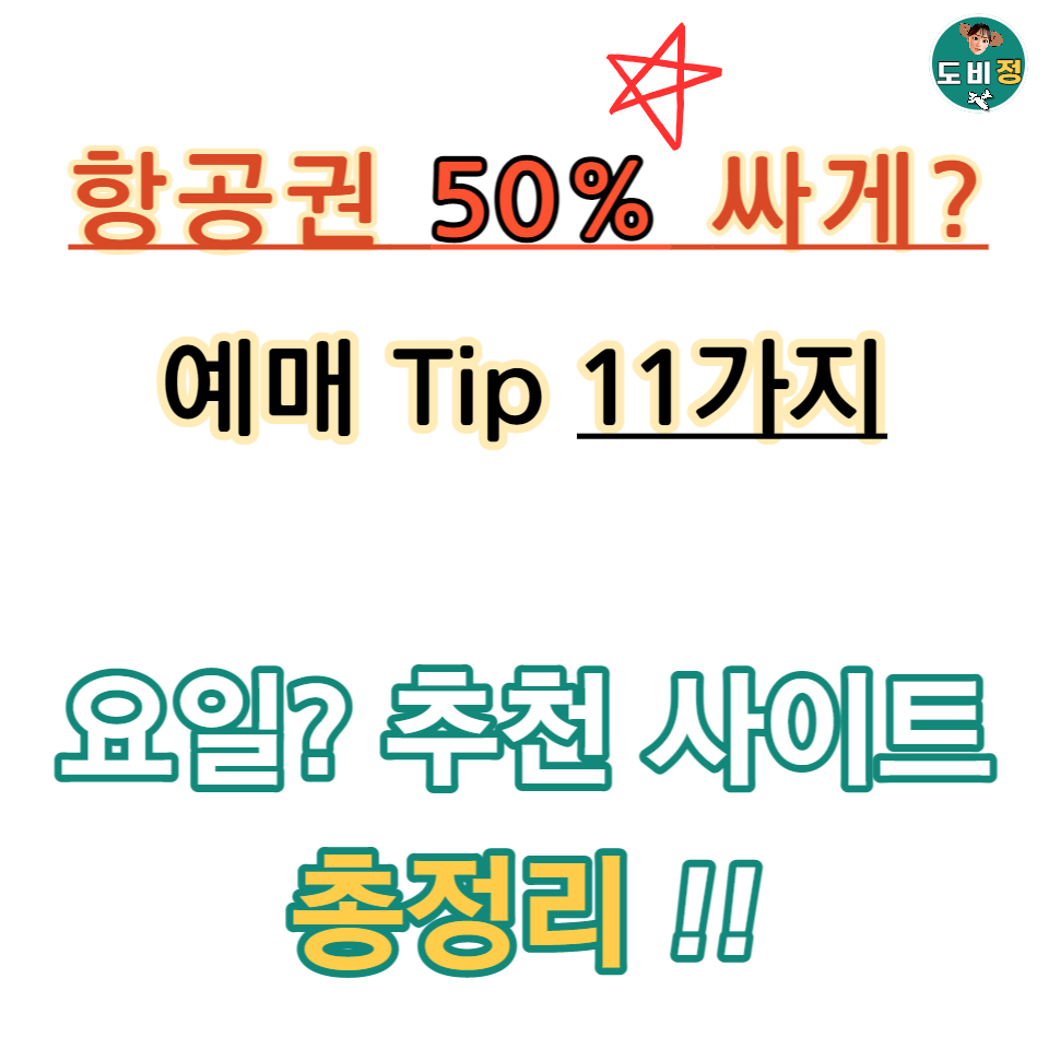 비행기표 싸게