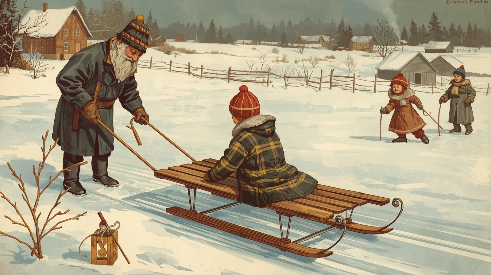 겨울 얼음 썰매 제작과 전통놀이의 모든 것