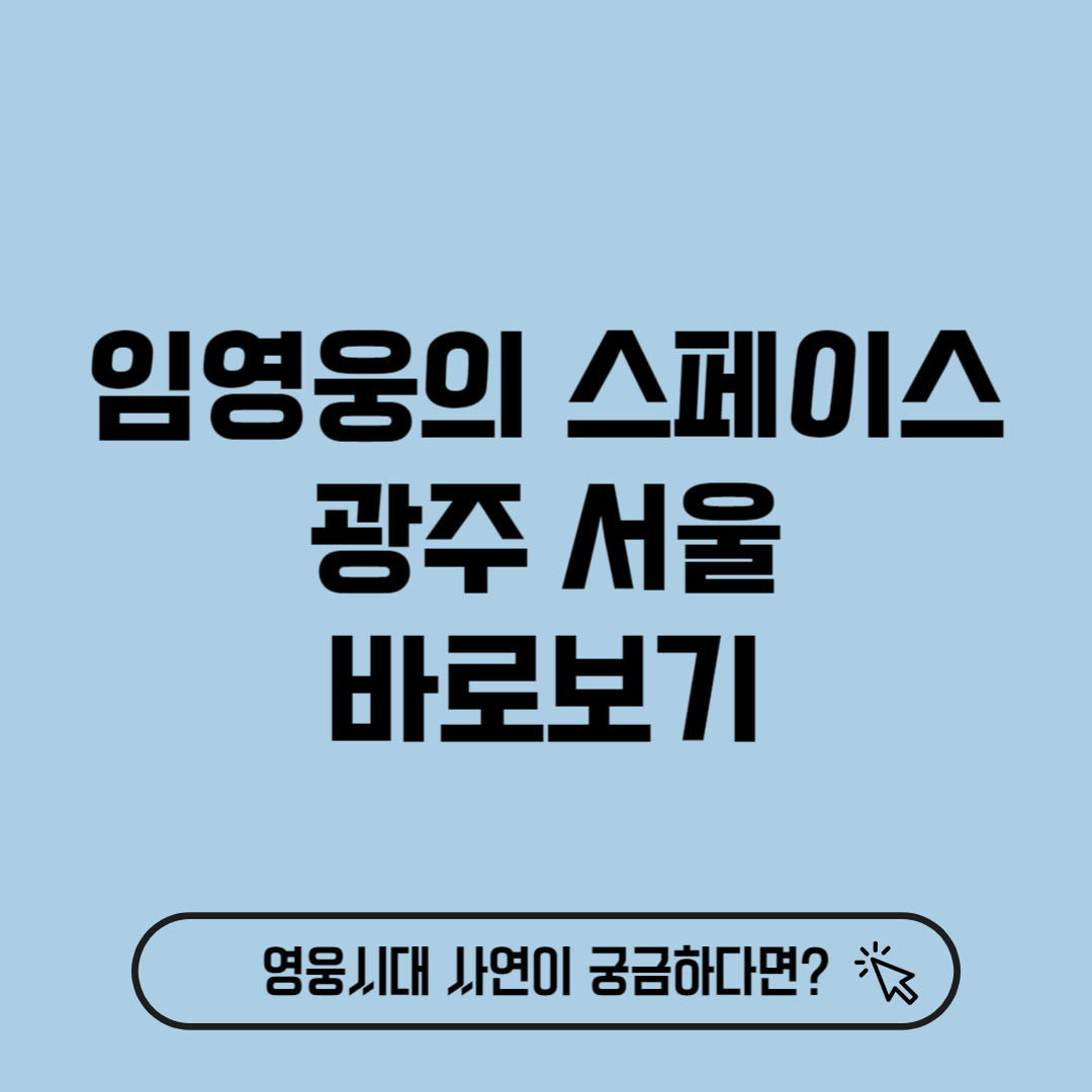 임영웅의 스페이스 광주 서울 영웅시대 사연 바로보기
