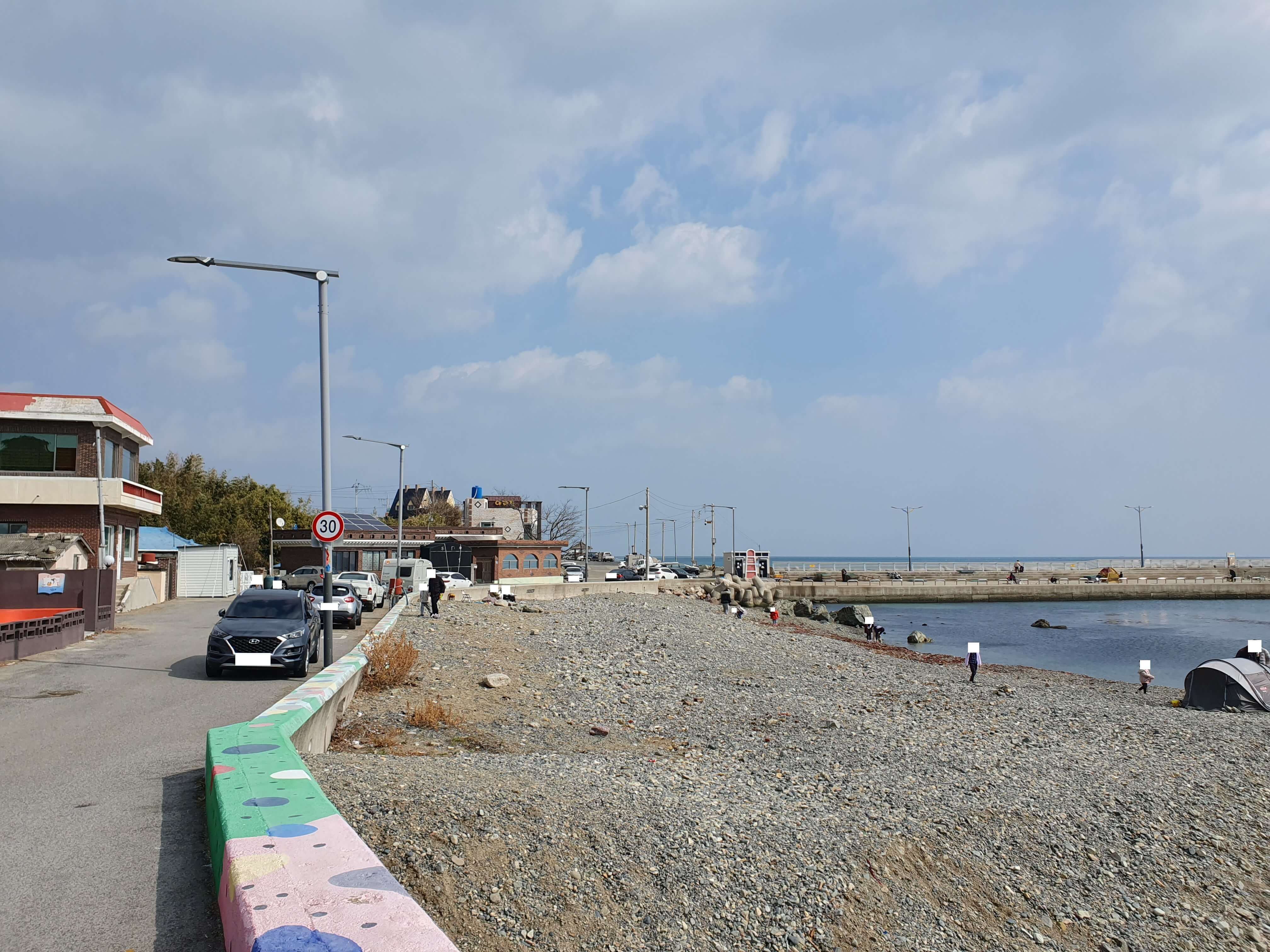 기장 일광읍(일광해수욕장) 까페 라이프라이크-까페 앞 산책길