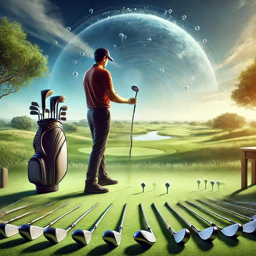 골프채 각도와 거리