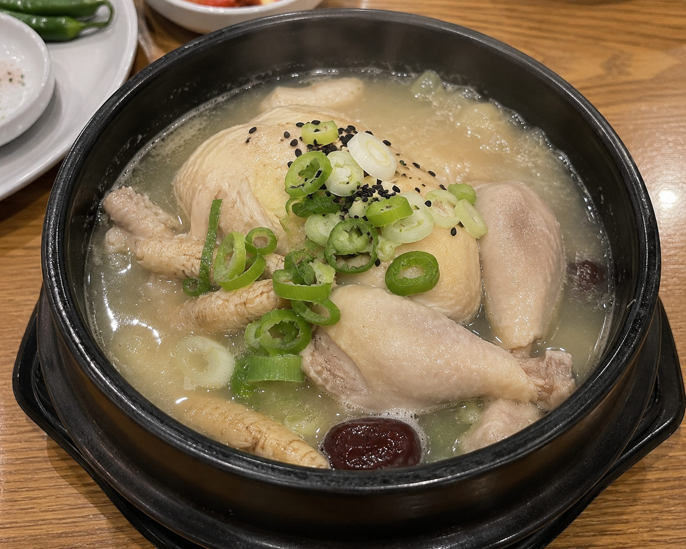 뚝배기 삼계탕 황금 레시피