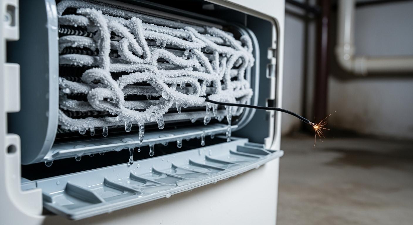 제습기 고장 소리