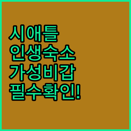 시애틀 숙소 추천 가성비 호스텔부터 ..