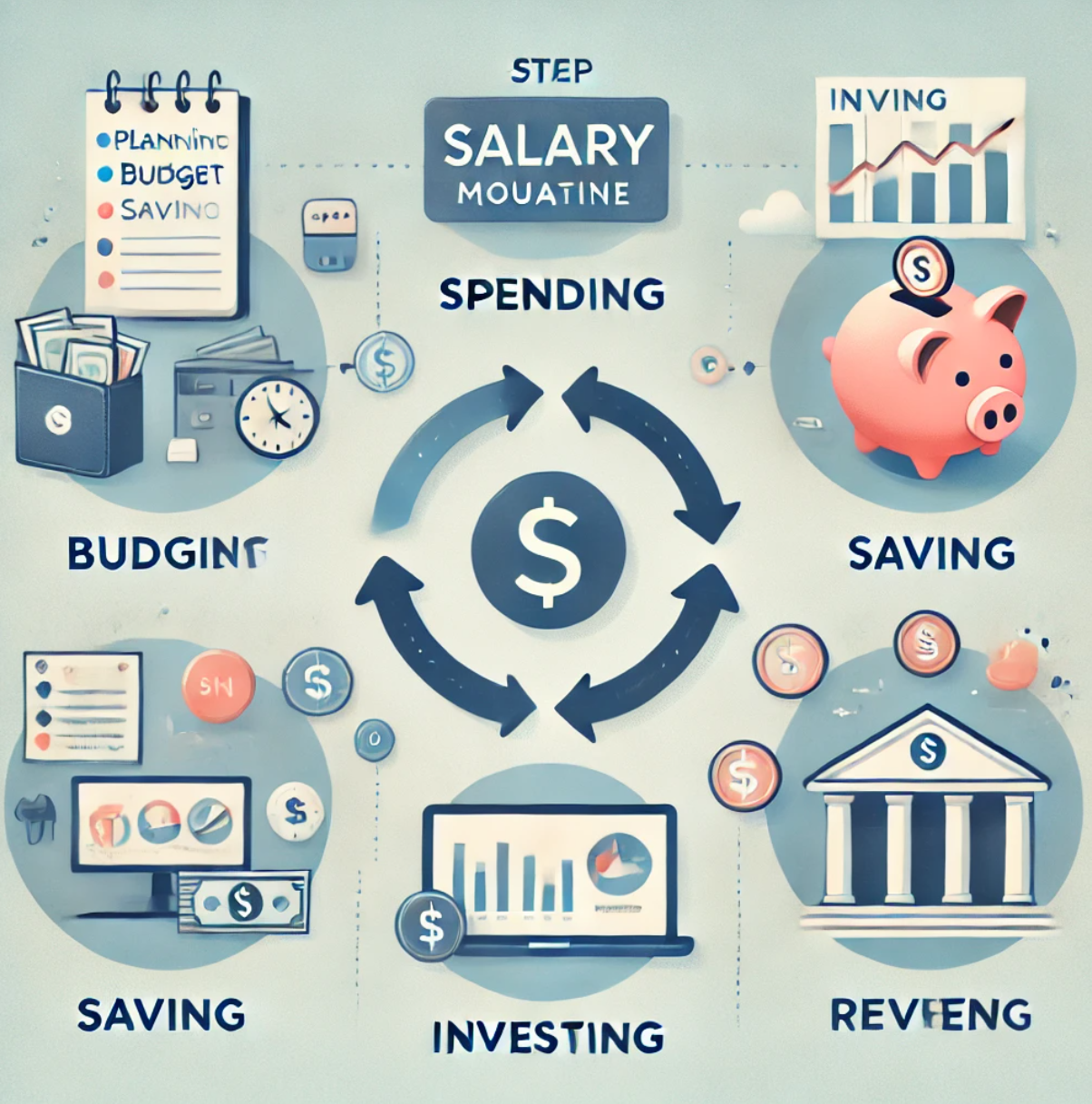 월급 관리의 서클