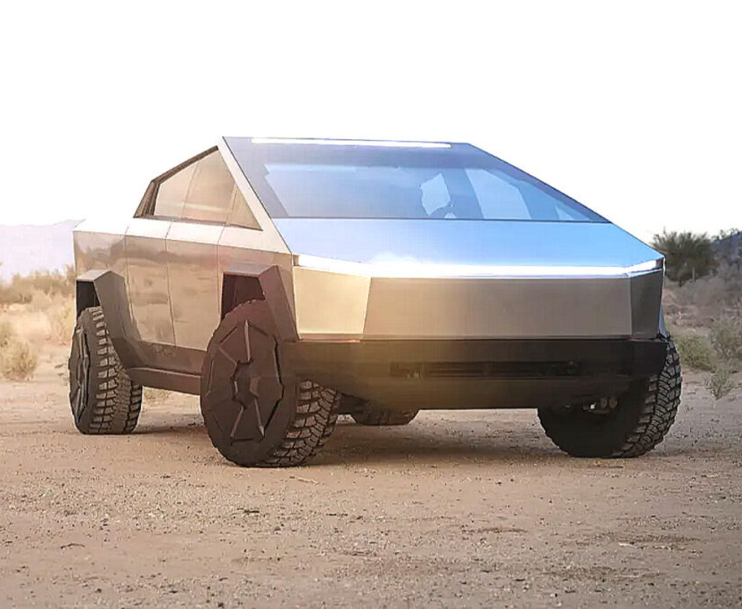 사이버트럭 정면 사진