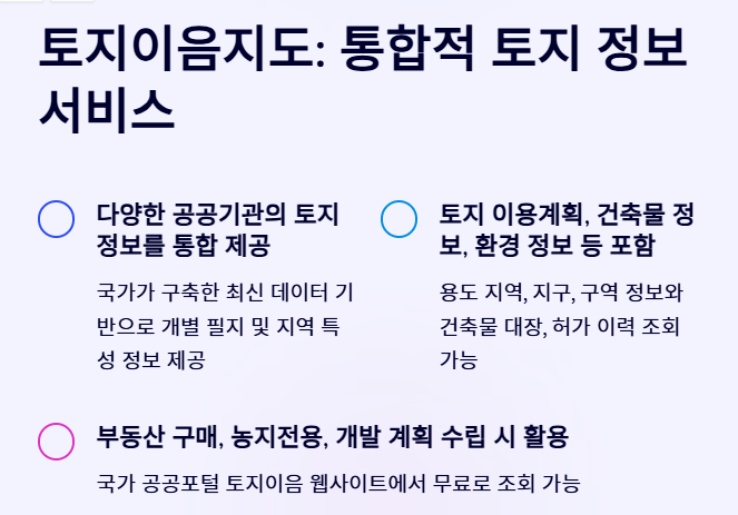 토지이음지도&amp;#44; 지적도&amp;#44; 지형도에 대한 총정리