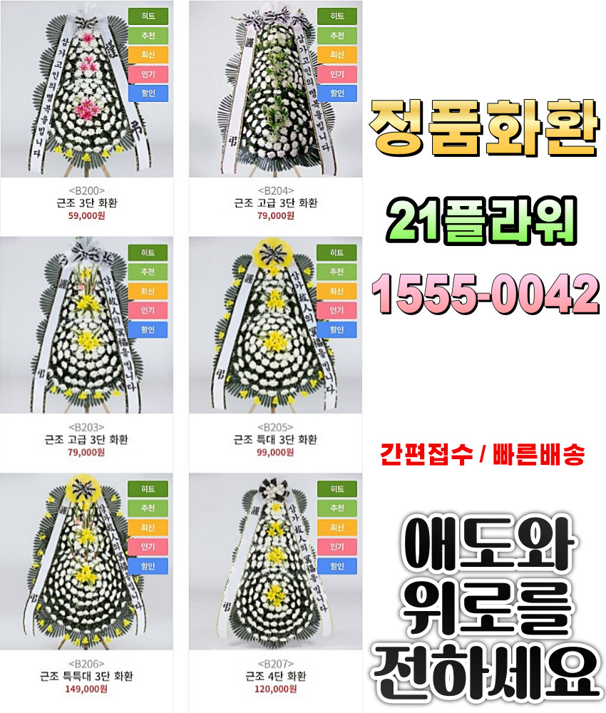 일산근조화환