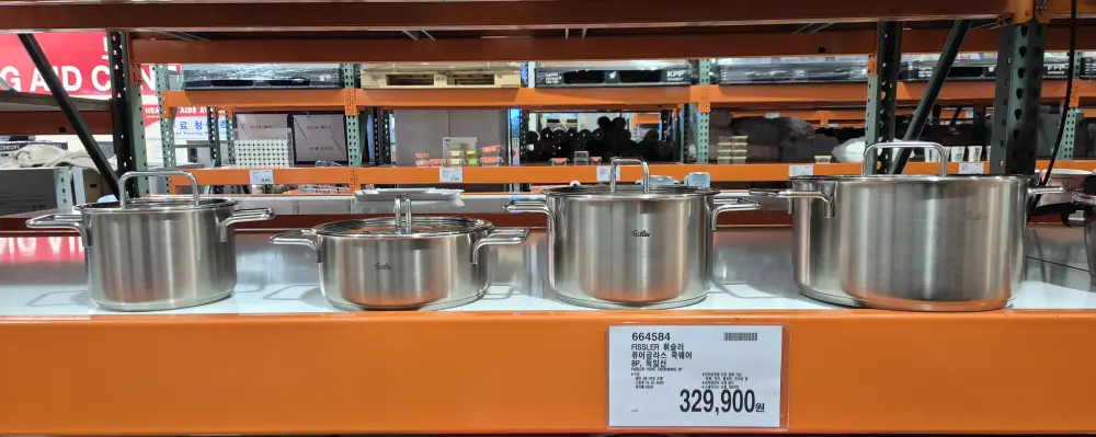 코스트코 휘슬러 퓨어 컬렉션 4종 사진