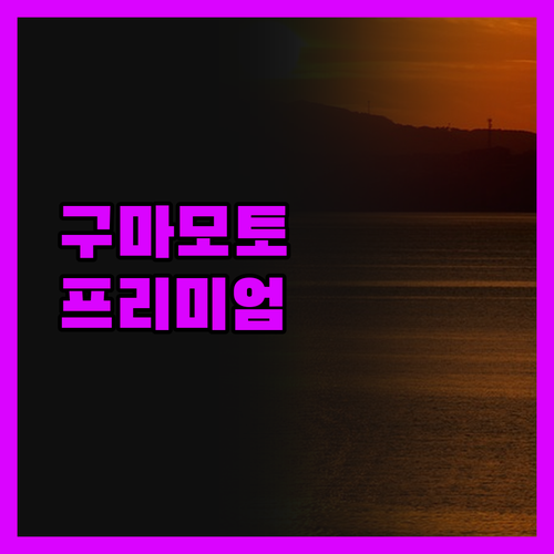 구마모토 중심에서 느껴보는 그리즈 프