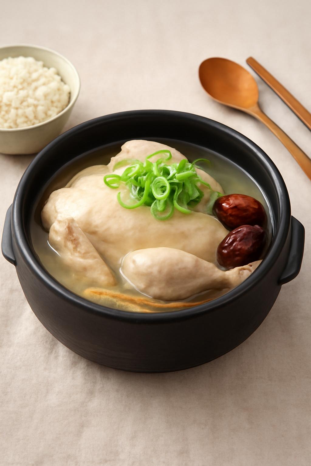 인기메뉴 여름 보양식 압력솥 삼계탕 레시피~!