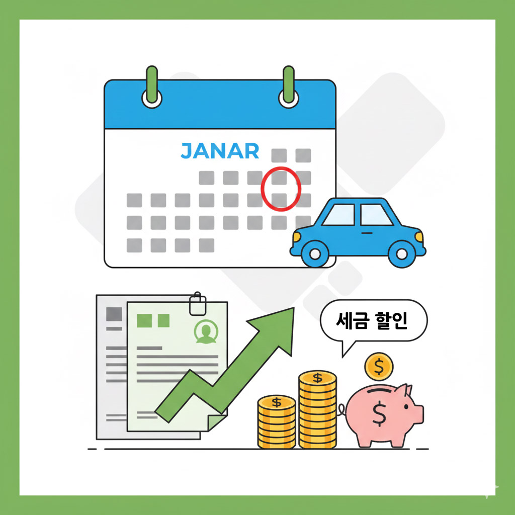 자동차세 연납 신청 방법과 할인 혜택