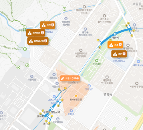 학원가