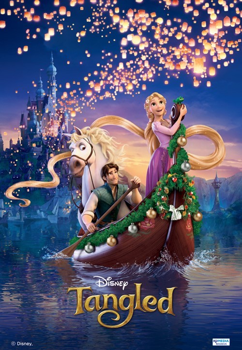 라푼젤 영화 포스터 사진