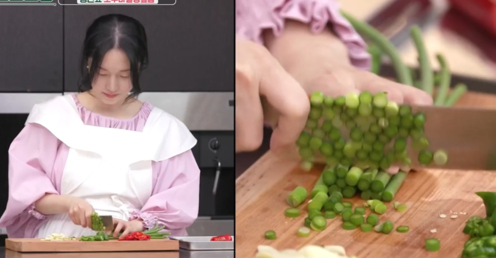 호두마늘쫑덮밥 만들기