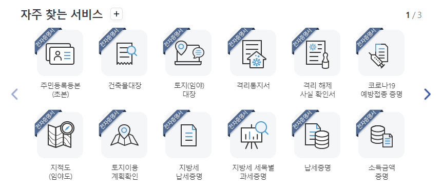 정부24 코로나 생활지원금 신청