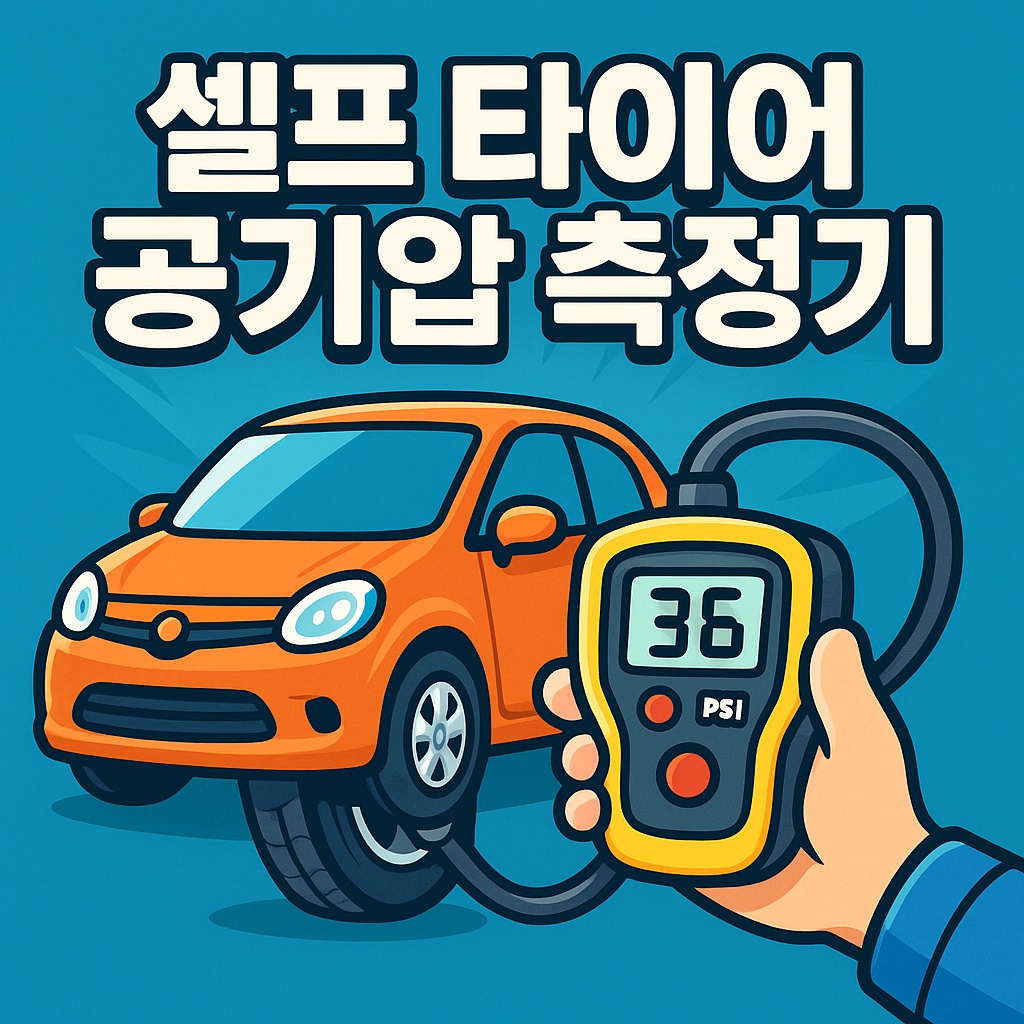 셀프 타이어 공기압 측정기