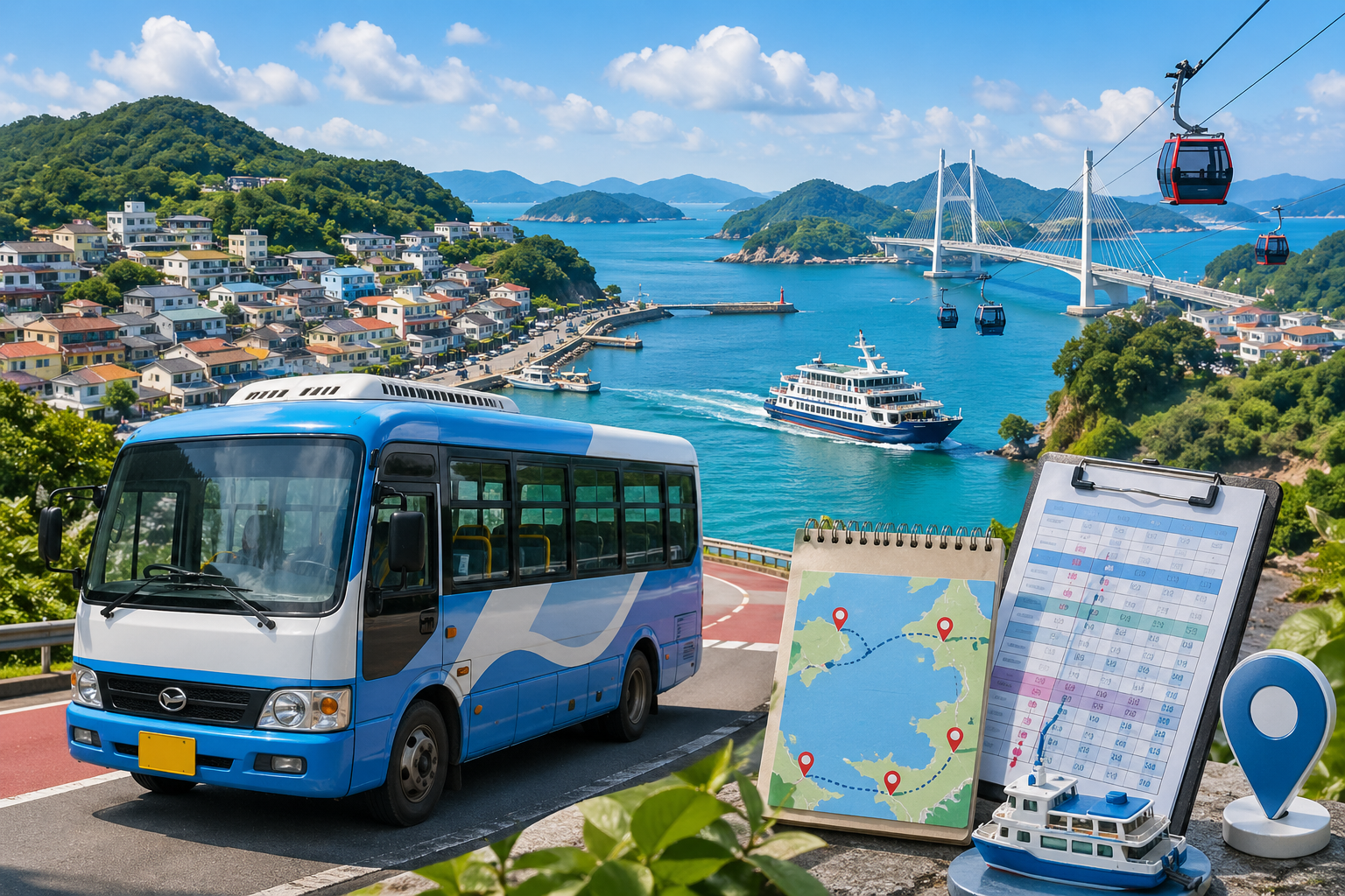 여수 마을버스 총정리｜노선, 시간표, 섬 이동 꿀팁까지 한번에! 관련 사진