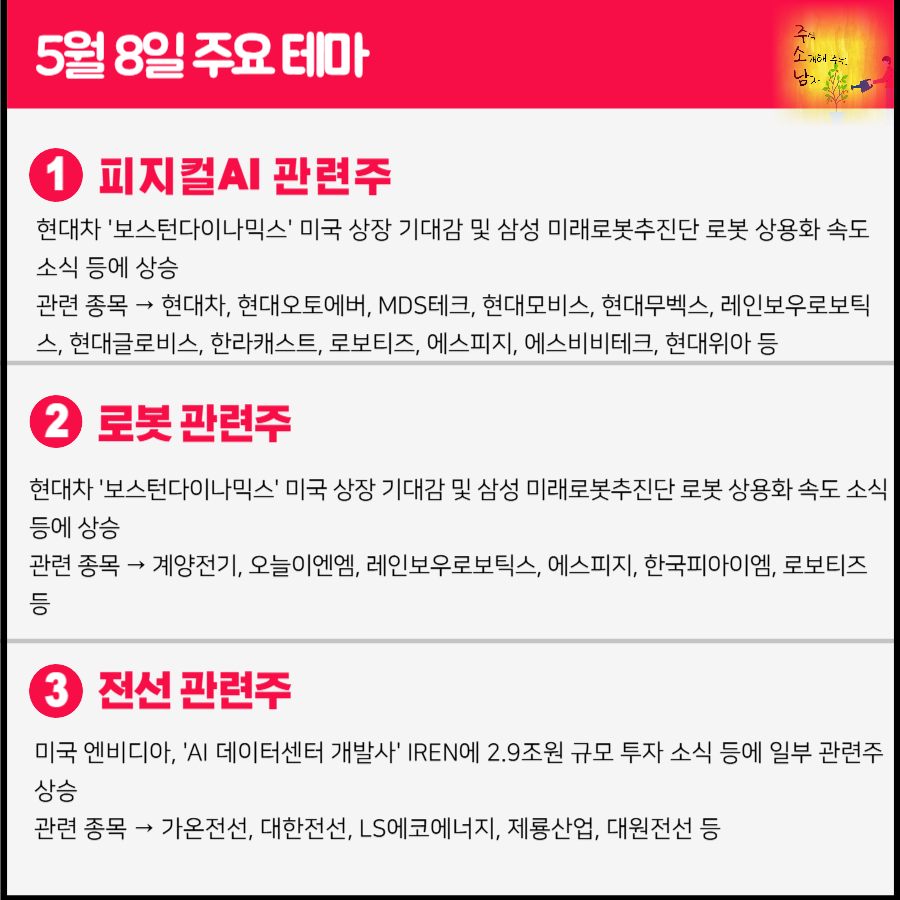 피지컬AI 관련주