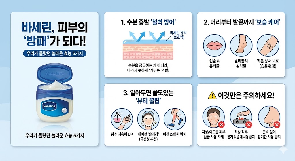 바세린 활용법