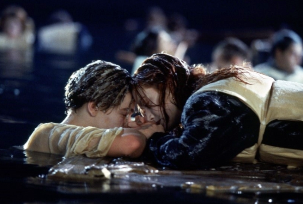 타이타닉 영화에서 마지막 장면