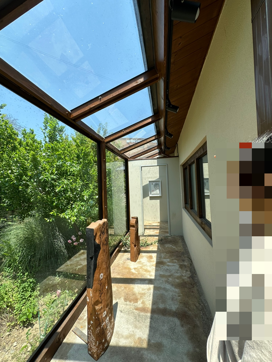 예술가의 정원 뒷편 갤러리공간