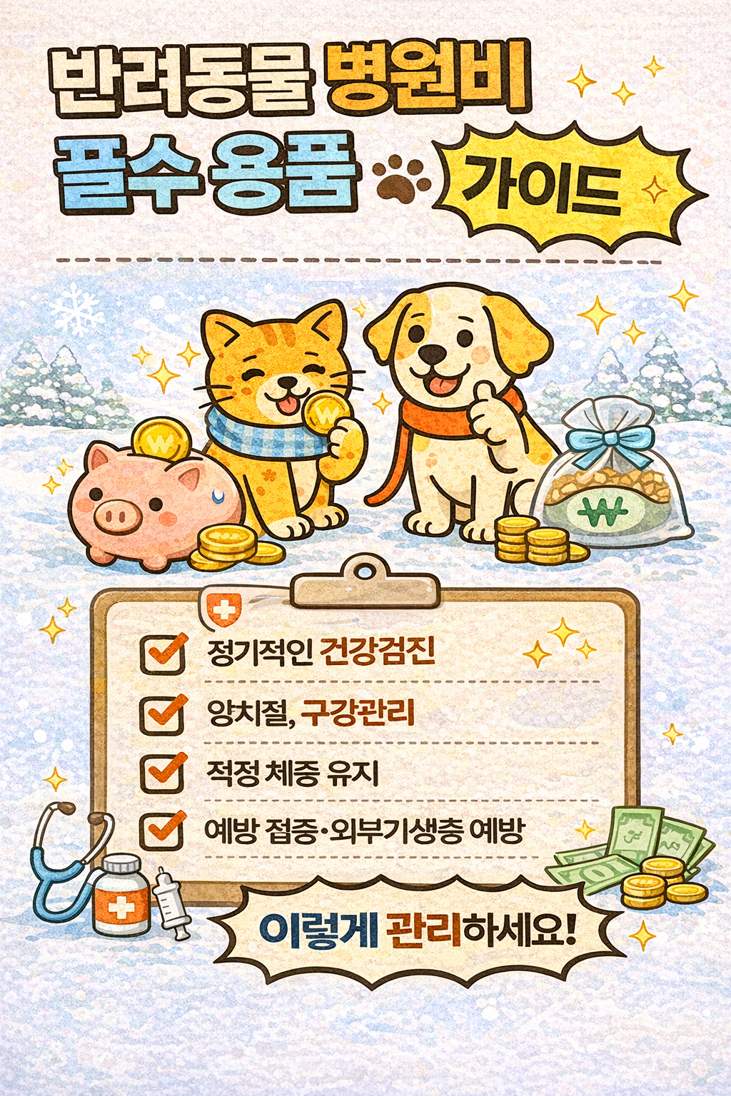 반려동물 병원비 줄이는 관리 습관 가이드 관련사진