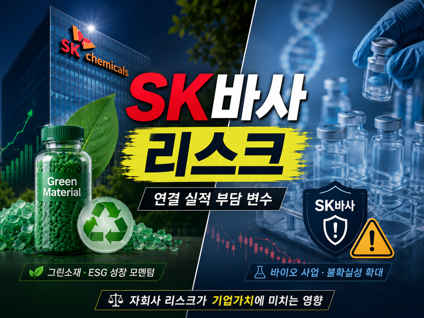 SK케미칼 주가 왜 이렇게 빠졌나 3만원대에서 봐야 할 저평가&middot;그린소재&middot;SK바사 리스크 총정리