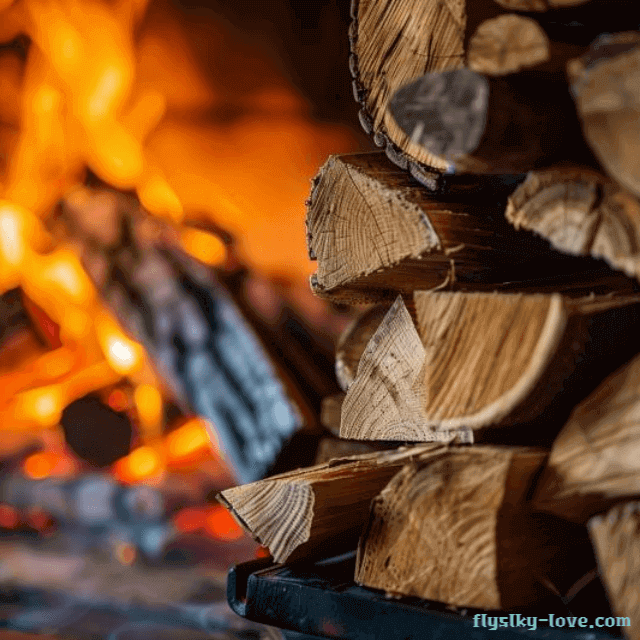 참나무로 숯을 만드는 과정