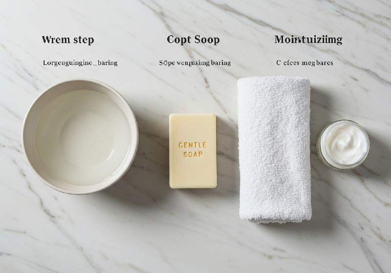 면도 관리법에서 배우는 올바른 순서