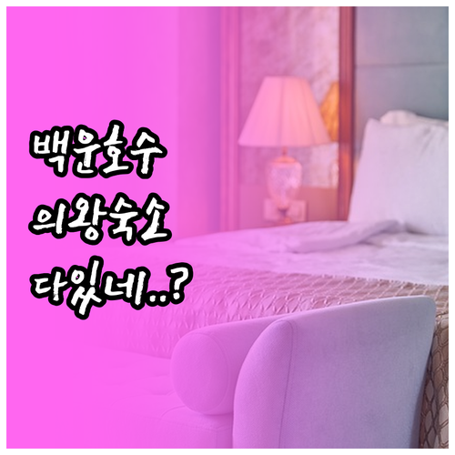 백운호수 인근 의왕 인기 숙소 내부 ..