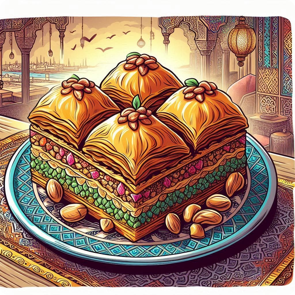 Baklava g&uuml;lla&ccedil;