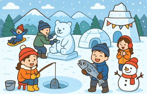 겨울축제 사진